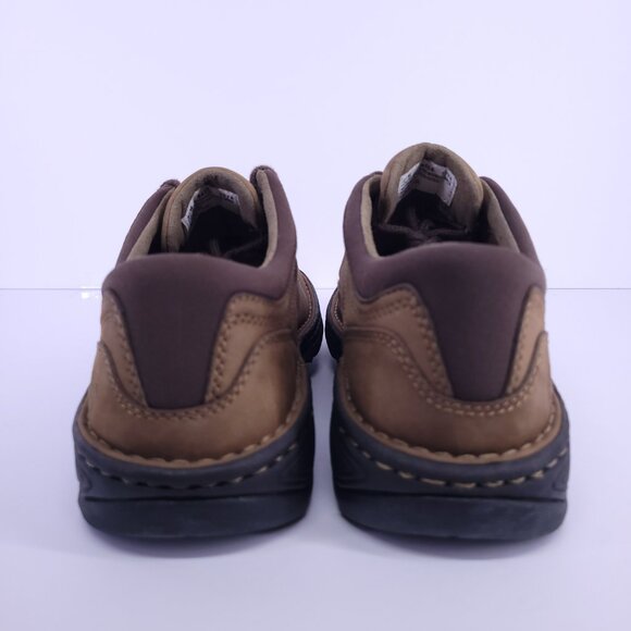 Timberland Men's 8.5 Brown Leather Comfort Shoes Loafers Oxfords Casual Used - Picture 7 of 15